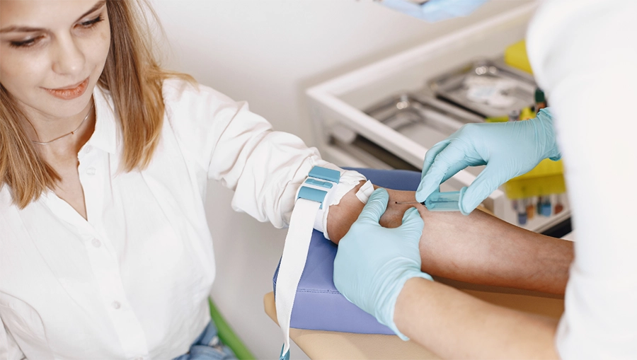 Our professional phlebotomy team